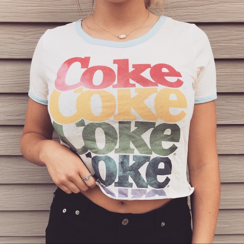 Coca-Cola Cropped graphic T-shirt